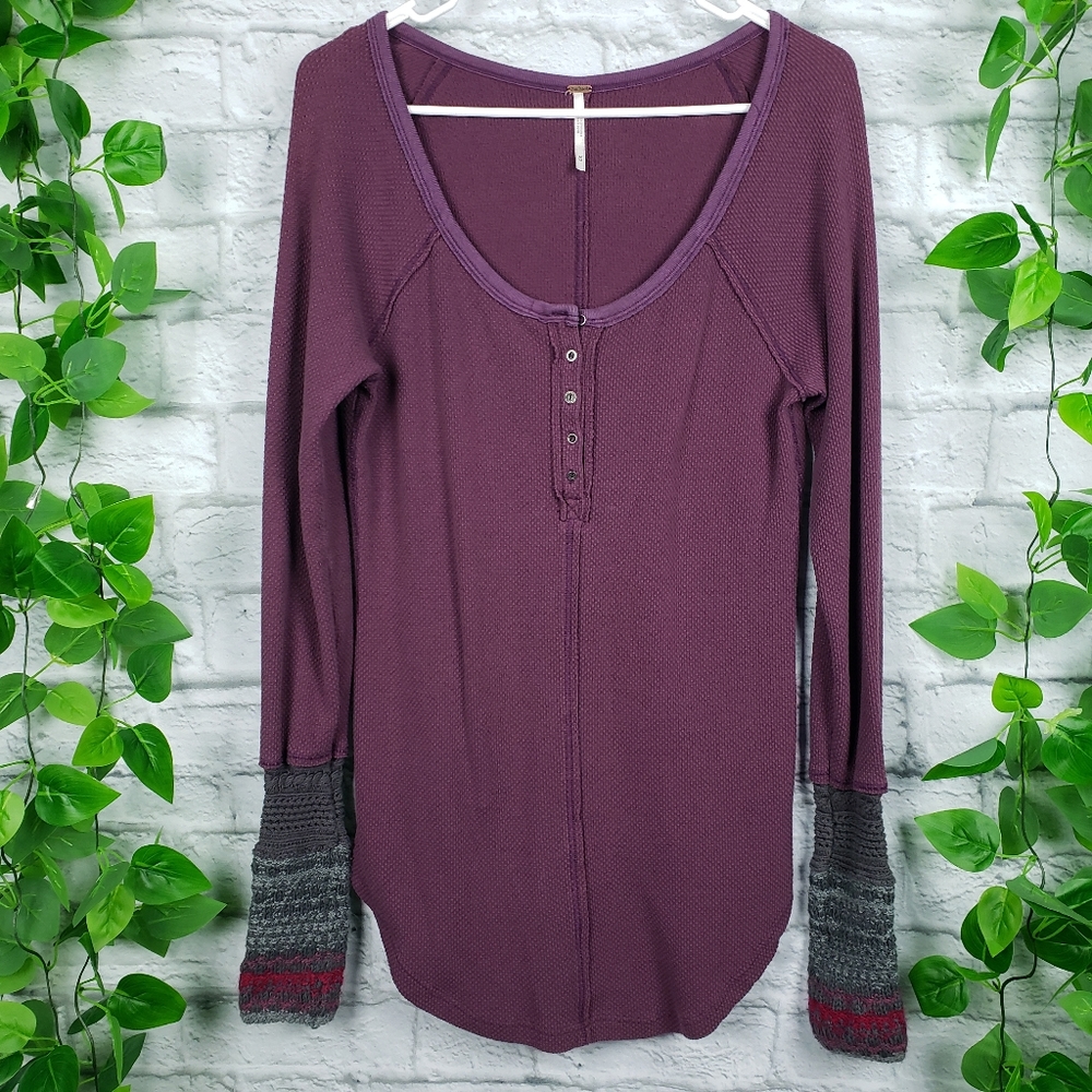 Free People Thermal Long Sleeve Top Comfy …
